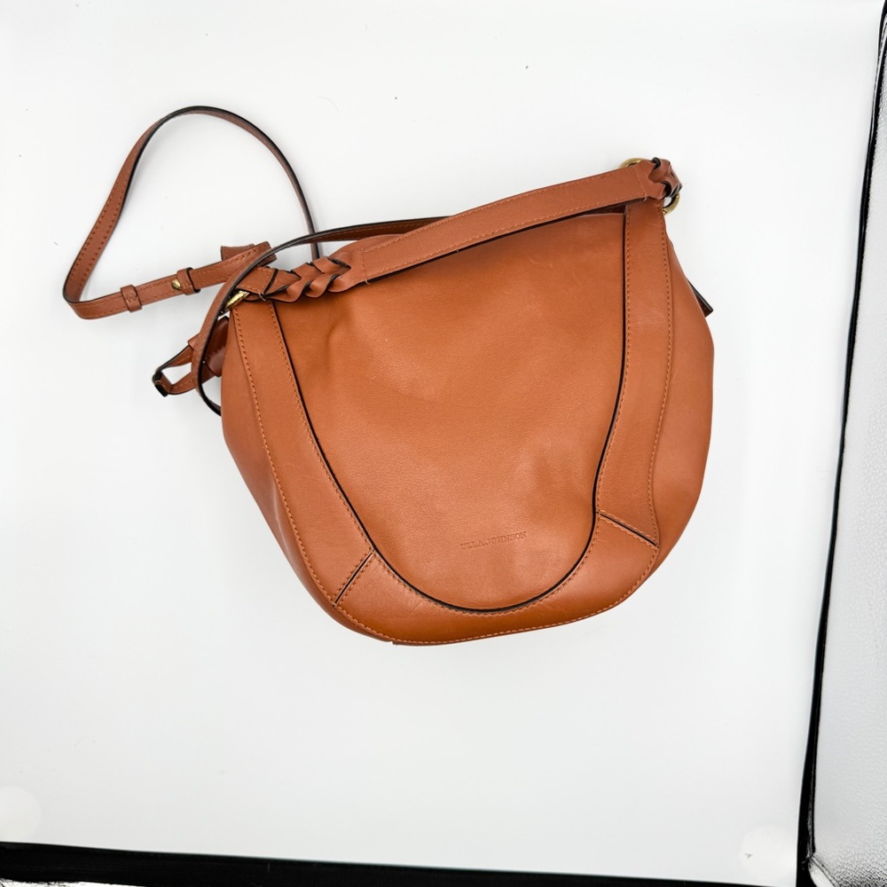 Tan Leather Shoulder Bag